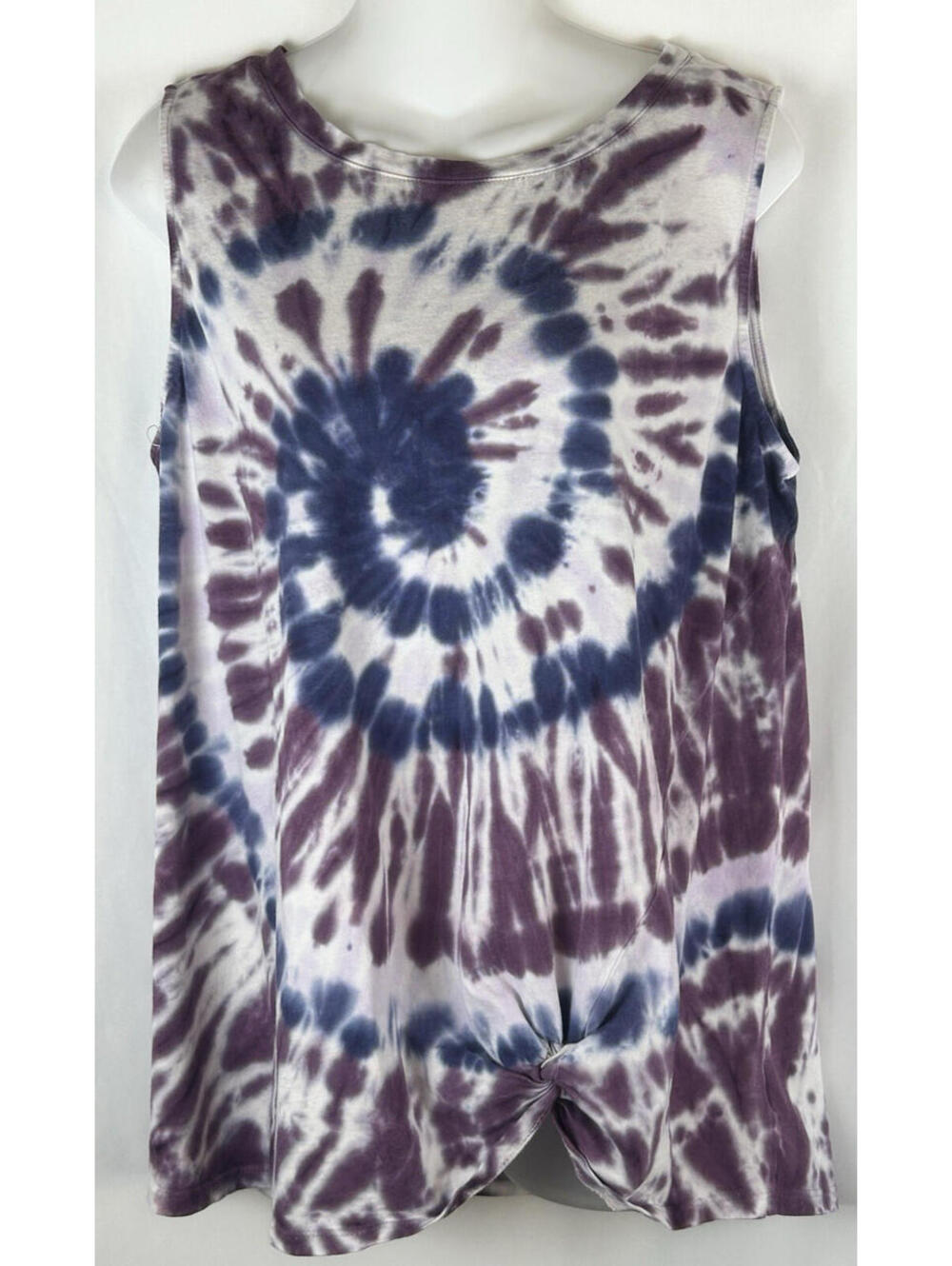 Angels Women's Tie Dye Tank Top   Size Large